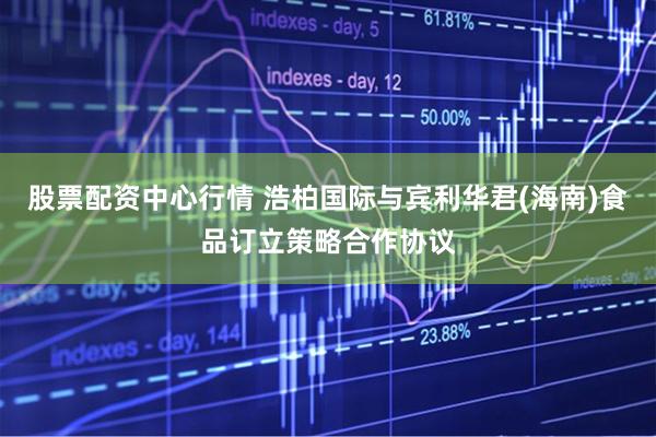 股票配资中心行情 浩柏国际与宾利华君(海南)食品订立策略合作协议
